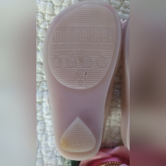 Mini Melissa Pink Kids Shoes - Picture 8 of 14